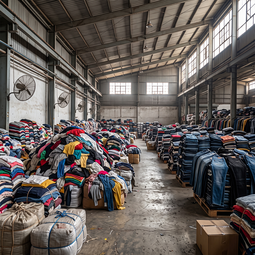 Used Clothing Quality Control Check